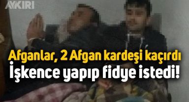 Afganlar, Afgan iki kardeşi kaçırıp fidye istedi