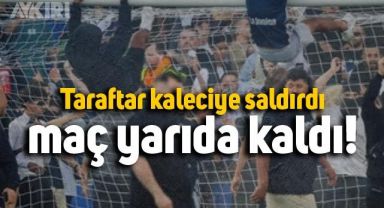 Avustralya'daki derbi maçta olay çıktı, taraftar sahaya indi