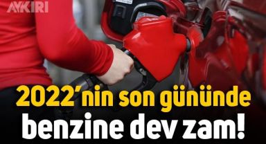 Benzine zam geliyor: Yılbaşına akaryakıt zammıyla giriyoruz!