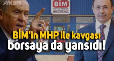 BİM MHP ile yaşadığı kavganın ardından borsada sert düştü