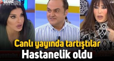 Bircan Bali ile Seren Serengil canlı yayında tartıştı, hastanelik oldu