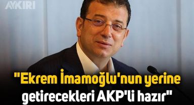 Canlı yayında isim verdi: