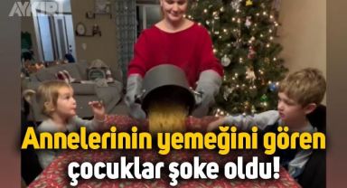 Çocukların yaramazlığından bıkan annenin akşam yemeğini görenler şaşırdı