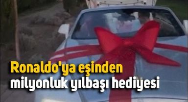 Cristiano Ronaldo'ya eşi Georgina Rodriguez'den milyonluk yılbaşı hediyesi