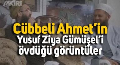 Cübbeli Ahmet'in Yusuf Ziya Gümüşel'le çekilmiş görüntüleri