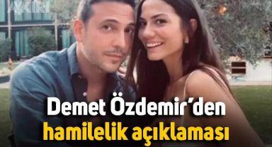 Demet Özdemir'den 'hamilelik' açıklaması