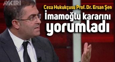 Ekrem İmamoğlu'nun siyasi yasağı başladı mı? Ekrem İmamoğlu aday olabilir mi, Ersan Şen canlı yayında yorumladı