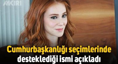 Elçin Sangu, Cumhurbaşkanlığı seçimlerinde desteklediği ismi açıkladı