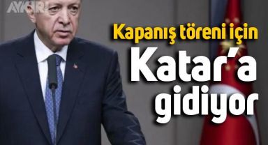 Erdoğan Dünya Kupası'nın kapanış törenine katılacak