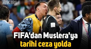 FIFA'dan Muslera'ya tarihi ceza yolda