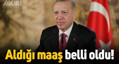 Fuat Oktay, Cumhurbaşkanı Erdoğan'ın aldığı maaşı açıkladı