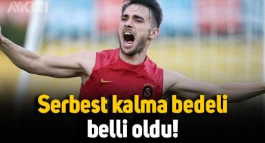 Galatasaray'da Yunus Akgün'ün serbest kalma bedeli belli oldu