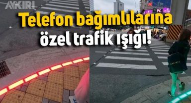 Güney Kore, telefon bağımlıları için trafik ışıklarını değiştirdi