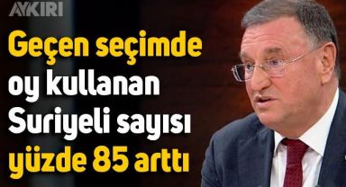 Hatay Büyükşehir Belediye Başkanı Lütfü Savaş: Geçen seçimde oy kullanan Suriyeli sayısı yüzde 85 arttı