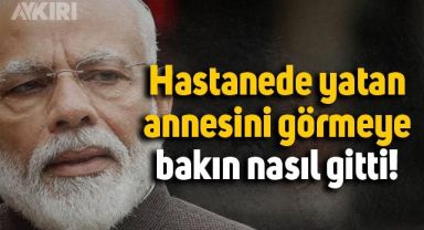 Hindistan Başbakanı Modi'nin hastane görüntüleri ülkede tartışma konusu oldu