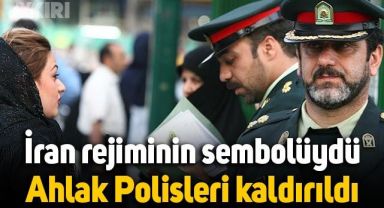 İran rejiminin sembolüydü, Ahlak Polisleri kaldırıldı
