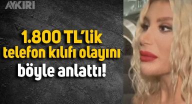 İrem Derici başından geçen telefon kılıfı macerasını magazincilere böyle anlattı