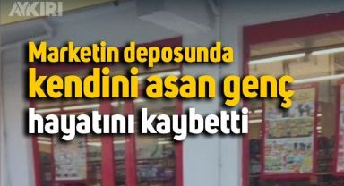 Kocaeli'de marketin içinde yaşamın son verdi, mağaza ertesi gün açıldı