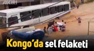 Kongo'da sel meydana geldi, 140 kişi hayatını kaybetti
