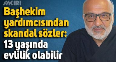 Konya'da başhekim yardımcısından skandal sözler: