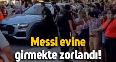 Messi, Arjantin'deki evine girmekte zorlandı, polisten yardım aldı