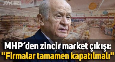 MHP'den yeni zincir market açıklaması: