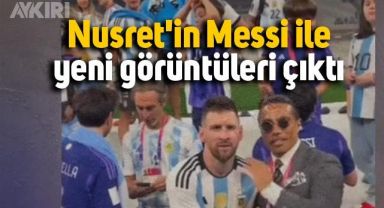 Nusret'in, Messi ile kaydedilen yeni görüntüleri