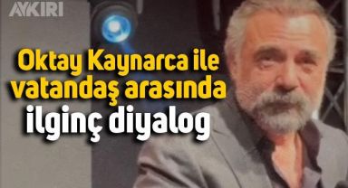 Oktay Kaynarca ile vatandaş arasındaki diyalog izleyenleri güldürdü