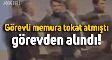 Osman Erdoğan görevinden alındı: Görevli memura tokat attığı görüntüler gündem olmuştu