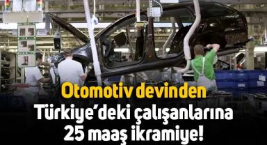 Otomotiv devi Skoda'dan Türkiye'deki çalışanlarına 25 maaş ikramiye