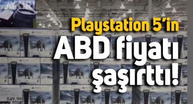 Playstation 5 yurtdışı fiyatı, Playstation 5 ABD'de ne kadara satılıyor?