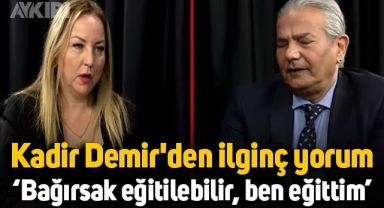 Prof. Dr. Kadir Demir'den ilginç sindirim yorumu: Bağırsak eğitilebilir, ben eğittim