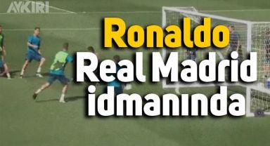 Ronaldo'nun Real Madrid günlerinde çekilen antreman görüntüsü yeniden gündem oldu