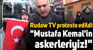 Rudaw, Türk gençleri tarafından böyle protesto edildi: