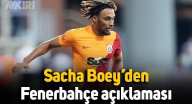 Sacha Boey'den Fenerbahçe açıklaması