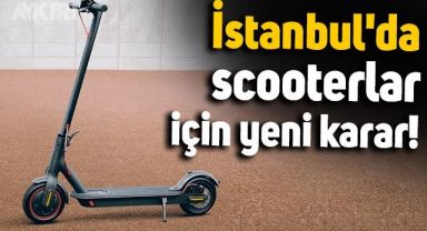 Scooterlarda yeni dönem: İstanbul'da hız sınırı düşürüldü