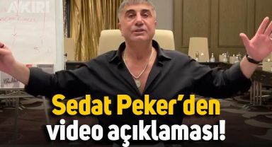 Sedat Peker sessizliğini bozdu: 'Helalleşme videosu' açıklaması