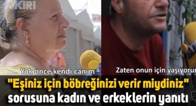 Sokak röportajında 