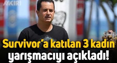 Survivor 2023'e katılan 3 kadın yarışmacı belli oldu: Cansu Tuman, Zeynep Alkan ve Seçkin Piriler