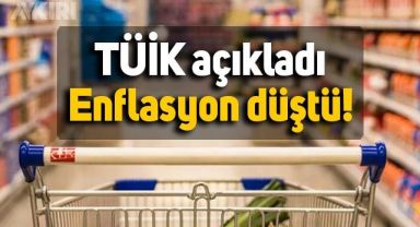 TÜİK'e göre Kasım ayında yıllık enflasyon düştü
