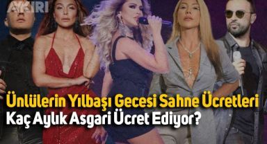 Ünlüler yılbaşı gecesi kaç asgari ücret kazanıyor?