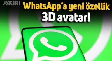 WhatsApp'a yeni özellik: 3D avatar