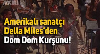 Amerikalı sanatçı Della Miles'den 