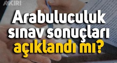 Arabuluculuk sınav sonuçları açıklandı mı?Arabuluculuk sınav sonuç ekranı