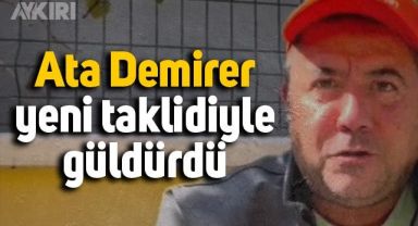 Ata Demirer yeni taklidini böyle paylaştı