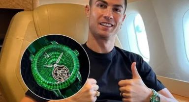 Cristiano Ronaldo'ya servet değerinde saat hediyesi, fiyatı dudak uçuklattı!