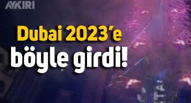 Dubai'den yeni yıl görüntüleri