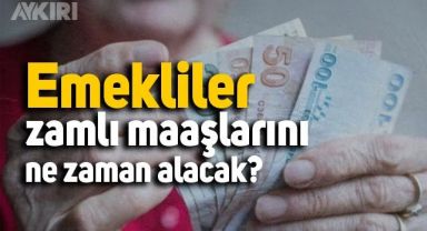 Emekliler zamlı maaşlarını ne zaman alacak? Zamlı maaşlar hangi ay hesaplara yatacak?