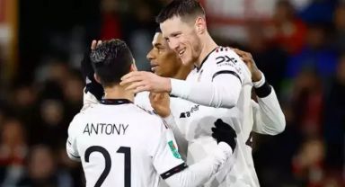 Eski Beşiktaşlı Wout Weghorst, Manchester United'da ilk golünü attı