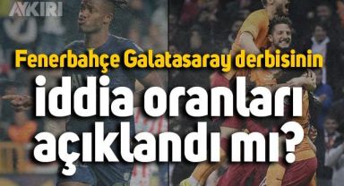 Fenerbahçe-Galatasaray derbisinin iddia oranları açıklandı mı? Derbide hangi takım favori